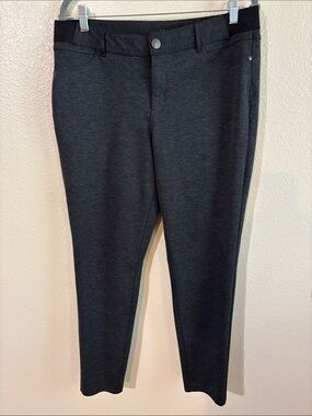 Simply Vera Vera Wang women’s Dark Charcoal Stretch Skinny Dress Pants Size L